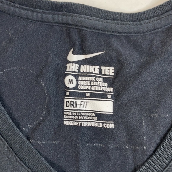 NIKE DRI-FIT WOMENS V-NECK SHORT SLEEVE - Picture 2 of 5